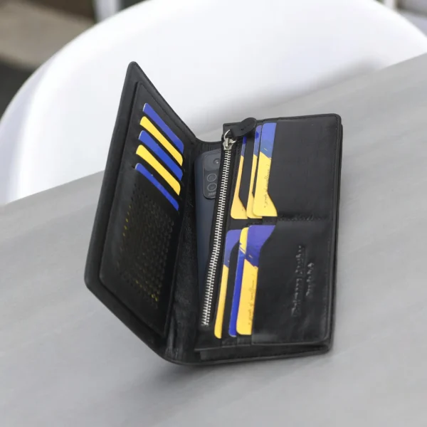 Men’s Stylish Premium Long Wallet Cmh 27 – টাকা ও ১ ফোন রাখুন সহজে