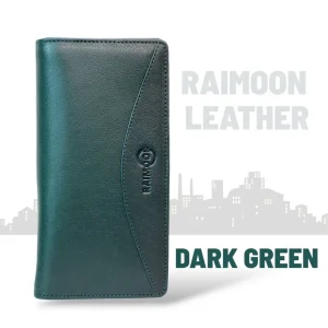Raimoon Monarch Dabble phone Holder Long Wallet CMH-36 with free key Ring - Dark Green