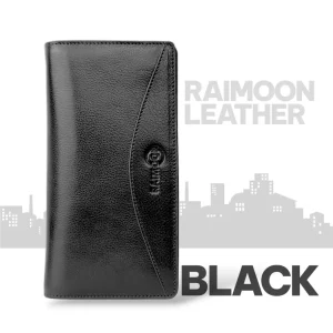 Raimoon Monarch Dabble phone Holder Long Wallet CMH-36 with free key Ring - Black